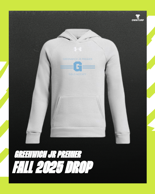 UA Fleece Hoodie Greenwich Grey