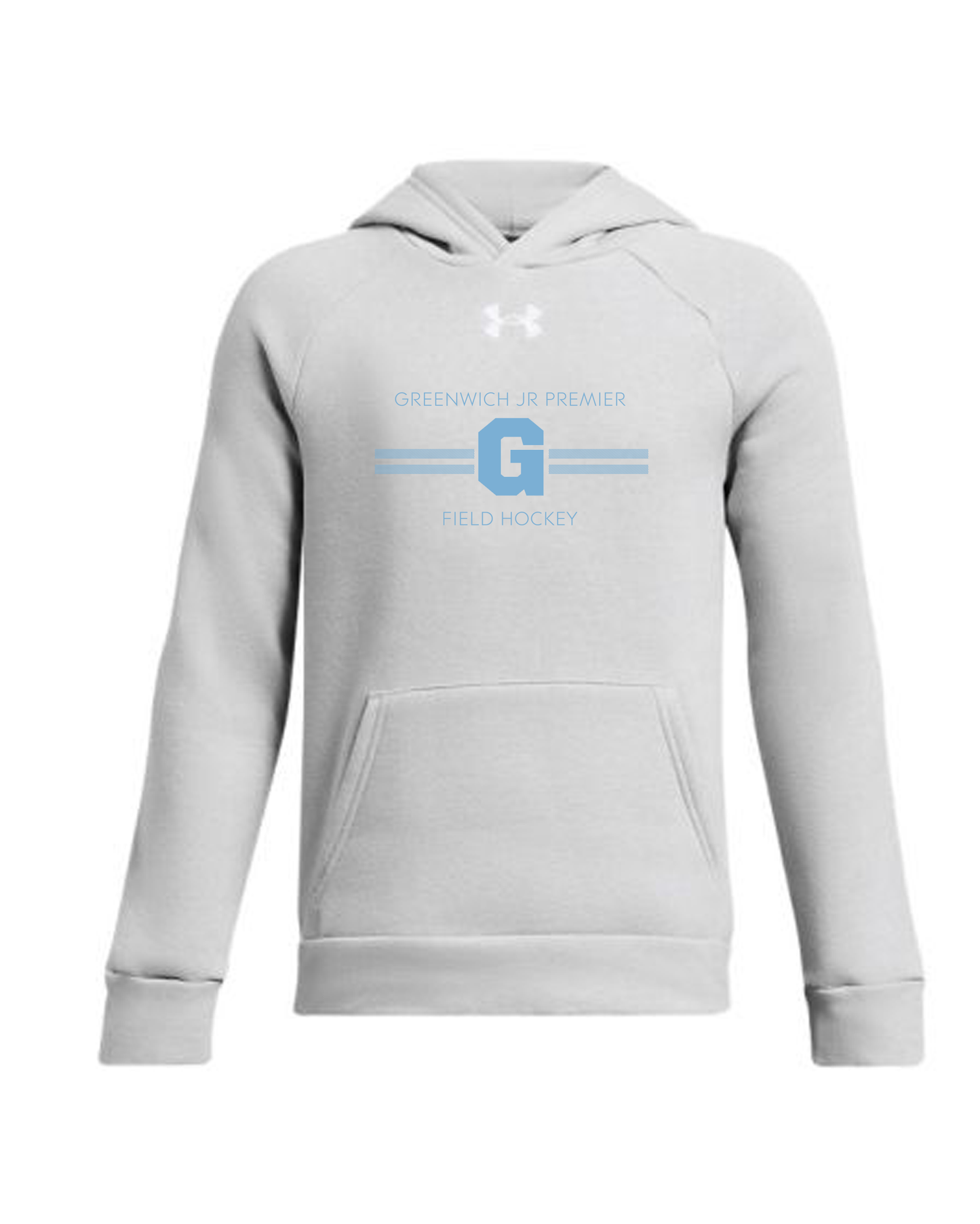 UA Fleece Hoodie Greenwich Grey